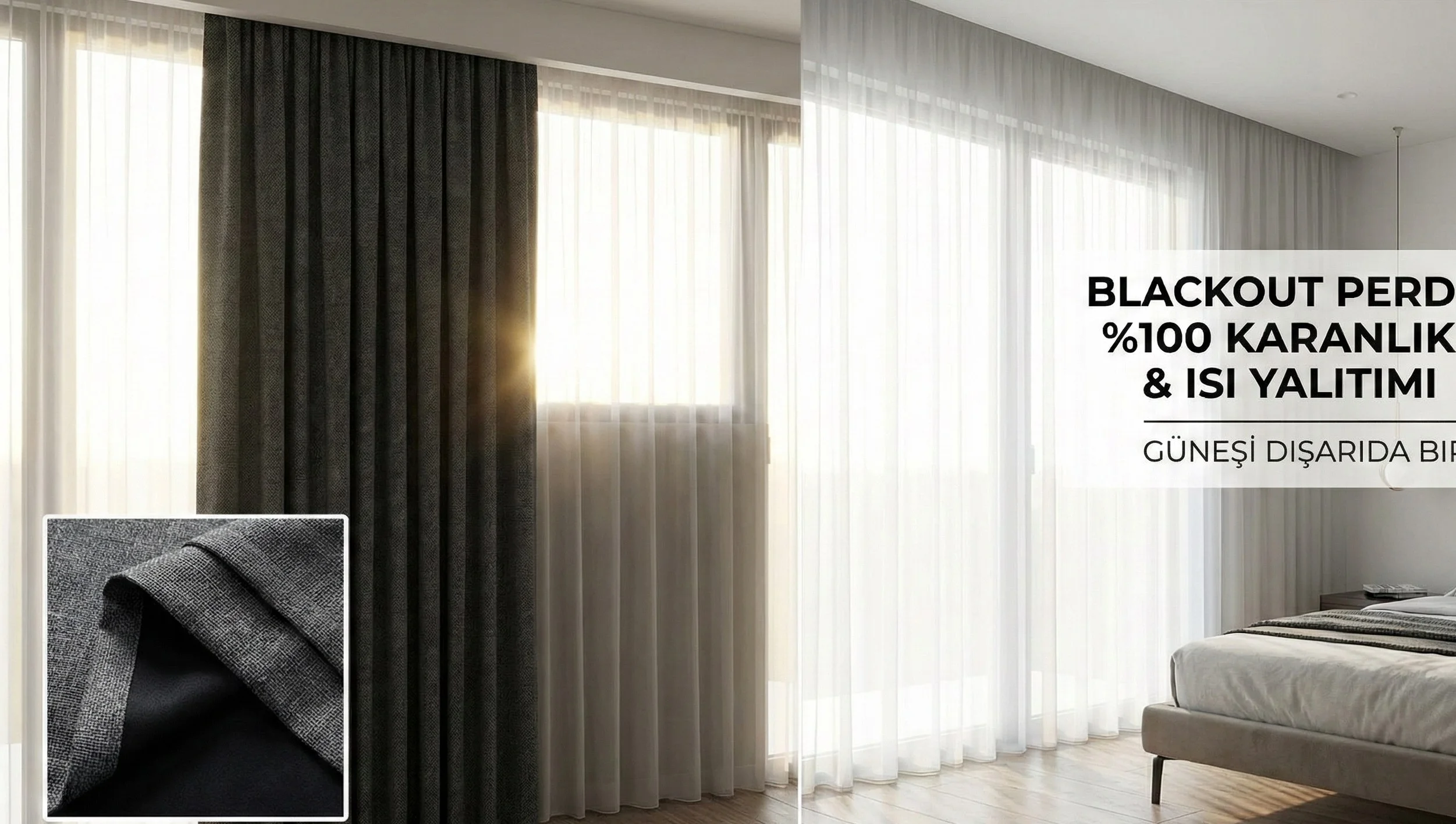 Blackout Perde Nedir? Uyku Kalitesini ve Enerji Tasarrufunu Nasıl Artırır? - Perde Dekorasyon Fikirleri Blackout Perde Nedir? Uyku Kalitesini ve Enerji Tasarrufunu Nasıl Artırır? - Perde Dekorasyon Fikirleri